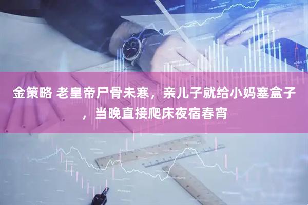 金策略 老皇帝尸骨未寒，亲儿子就给小妈塞盒子，当晚直接爬床夜宿春宵