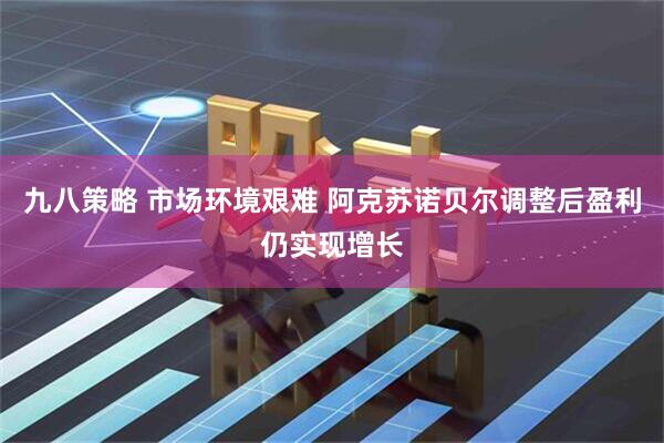 九八策略 市场环境艰难 阿克苏诺贝尔调整后盈利仍实现增长